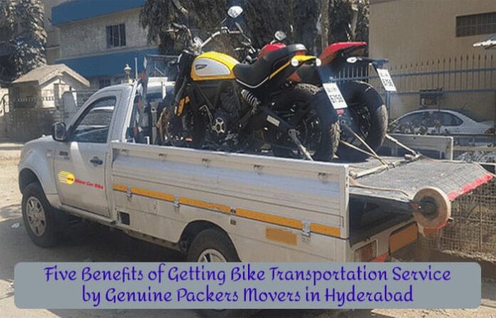 Bike Packers & Movers in Hyderabad