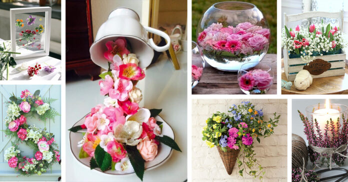 Simple Way to Decorate the Home with Beautiful Flower