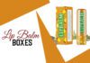 custom lip balm boxes