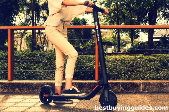 Zendrian-Ninebot-ES2-in-the-Park-comp electric scooter buying guide
