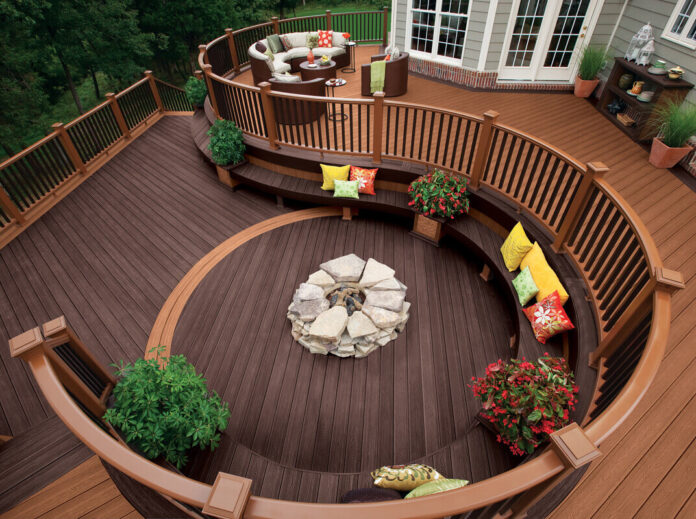 composite decking trex