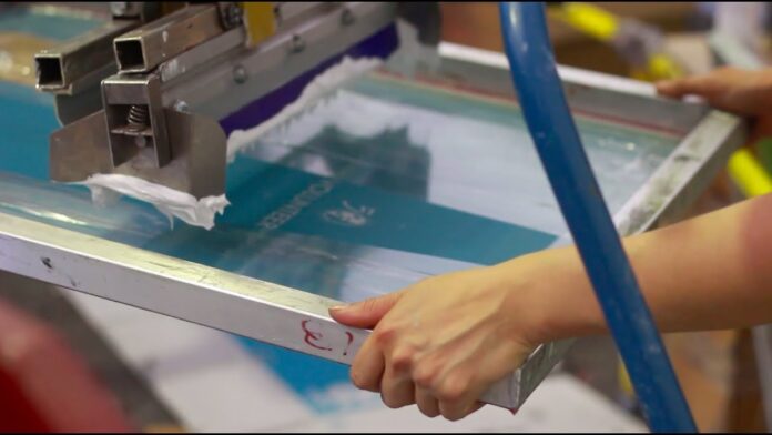 screen printing process