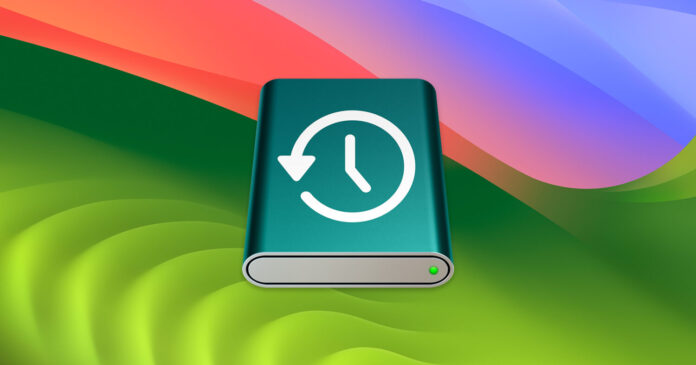 Restore Your Data - mac time machine - macos sonoma