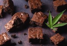 edibles in brownies