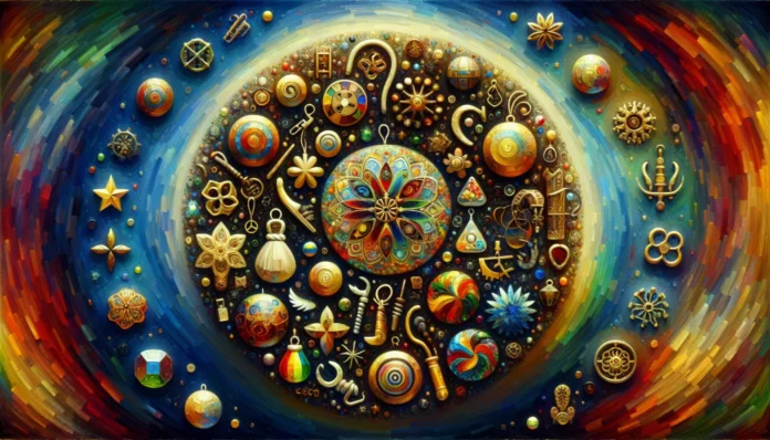 Mystical Tapestry of Lucky Charms from Around the World