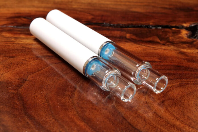 glass cartridge disposable vape pen